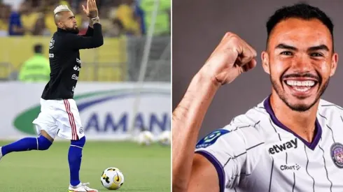 Arturo Vidal reaccionó al arribo de Suazo al fútboleuropeo.