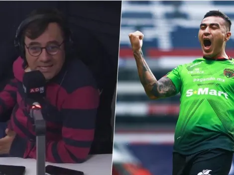 Danilo Díaz le sube el pulgar a Darío Lezcano para reforzar a Colo Colo