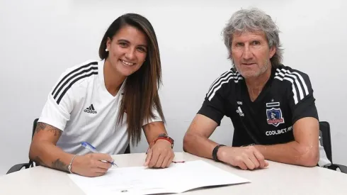 Colo Colo femenino anuncia la renovación de María José Urrutia.