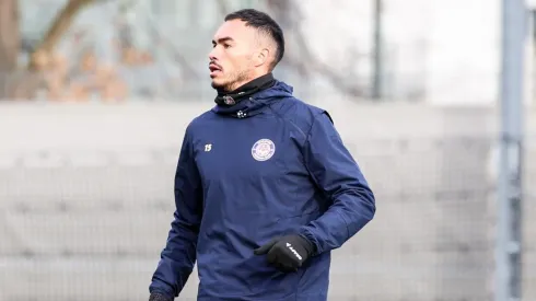 Gabriel Suazo trabaja para ponerse a punto físicamente con su nuevo club.