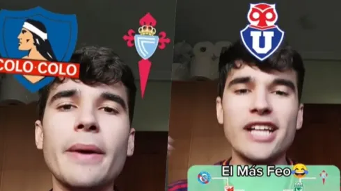 Tiktoker español le declara su amor a Colo Colo y elige el escudo más feo