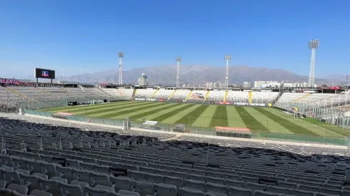 Así luce la cancha David Arellano del estadio Monumental
