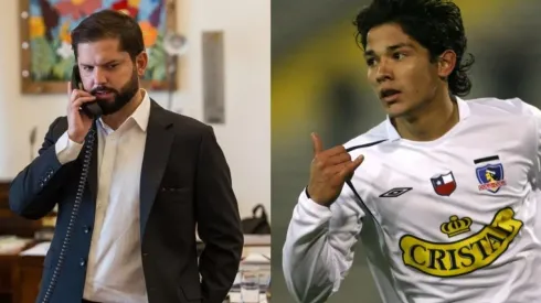 El Presidente Gabriel Boric se despidió de Matías Fernández