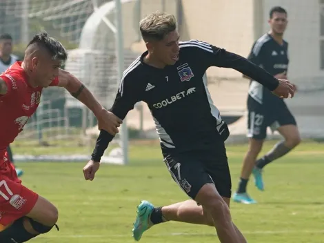 Llamativa formación de Colo Colo en amistoso con Lautaro de Buin