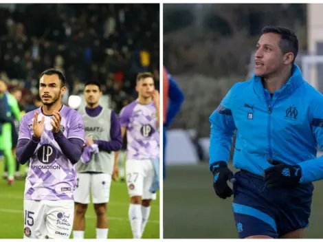 Gabriel Suazo es titular frente al Marsella de Alexis Sánchez