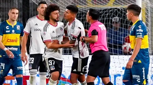 Maximiliano Falcón fue expulsado en el último partido contra Everton.