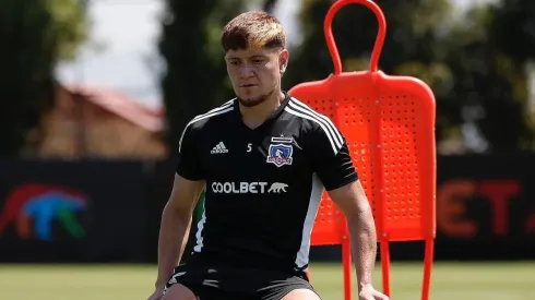 Leo Gil feliz de volver a entrenar con sus compañeros en Colo Colo.