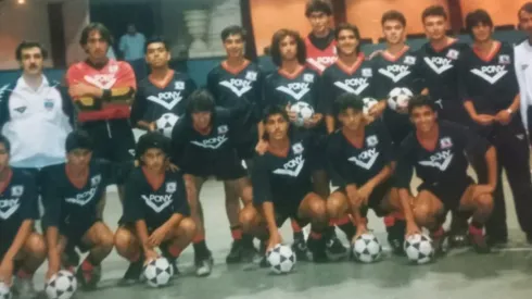 El plantel de Colo Colo Futsal campeón 1993