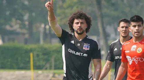 Maximiliano Falcón suma fútbol en un nuevo amistoso.