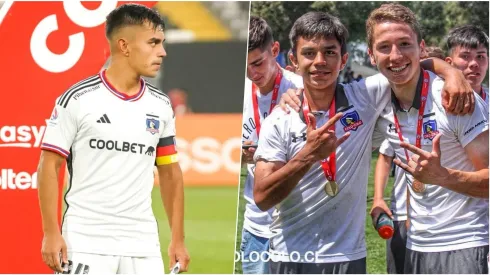 Luciano Arriagada junto a Vicente Pizarro.