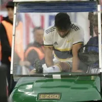 Refuerzo estrella de Boca se lesiona y es duda para el partido con Colo Colo