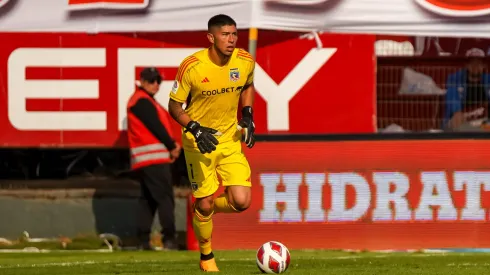 Brayan Cortés en el partido frente a la UC.