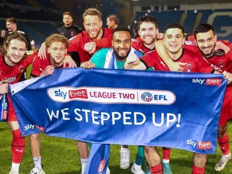 El colocolino Lawrence Vigouroux es campeón y asciende en Inglaterra