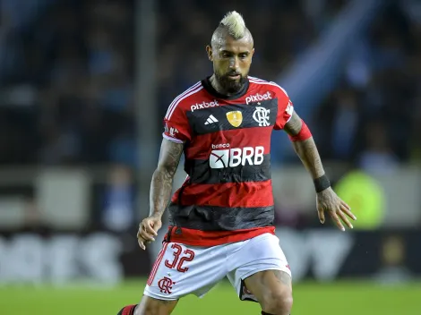 Vidal no habla de su futuro y solo piensa en ser campeón con Flamengo