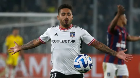 Marcos Bolados se lamenta tras la farra de Colo Colo.