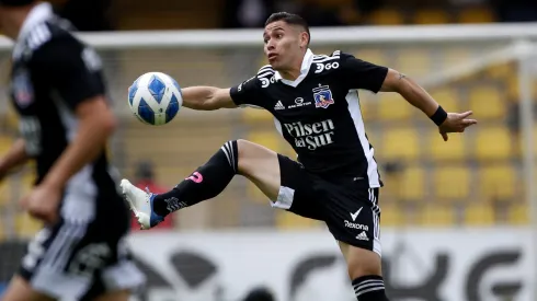 Óscar Opazo en Colo Colo. Crédito: Photosport