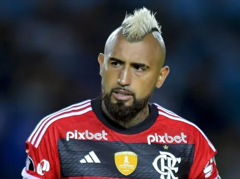El enojo de Arturo Vidal con un hincha del Flamengo