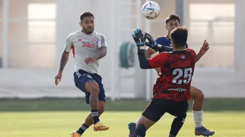 Marcos Bolados en la selección chilena. Crédito: la Roja.