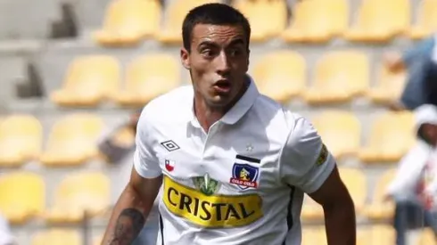 Roberto Cereceda en Colo Colo. Crédito: Archivo.