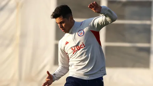 Maximiliano Rodríguez en la Roja. Crédito: ANFP.