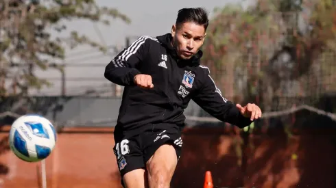 Óscar Opazo en Colo Colo. Crédito: Colo Colo.