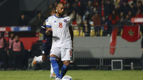 Vidal entregó todo su apoyo al DT de La Roja.