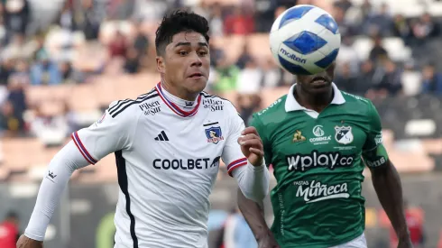 Damián Pizarro en Colo Colo. Crédito: Photosport