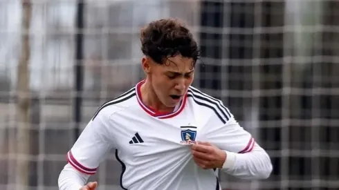 Nieto de Caszely la rompe en la Sub-15 de Colo Colo.