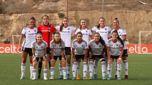 Colo Colo Femenino. Crédito: Colo Colo.