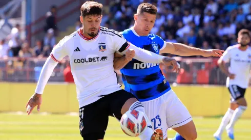 Matías de los Santos en Colo Colo. Crédito: Photosport