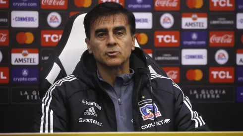 Gustavo Quinteros en Colo Colo. Crédito: Photosport