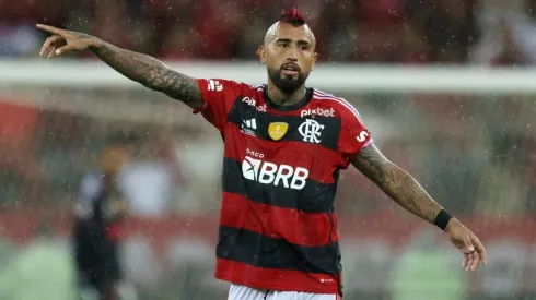 Arturo Vidal en Flamengo. Crédito: Flamengo.