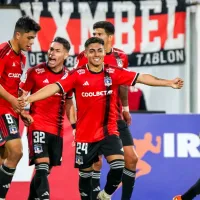 Jordhy Thompson marca un golazo en la victoria parcial de Colo Colo