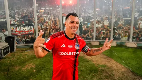 El momento más emotivo de Esteban Paredes en Colo Colo.