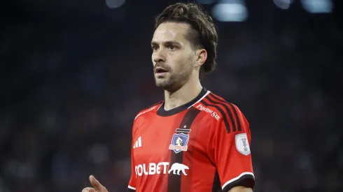 Agustín Bouzat en Colo Colo. Crédito: Photosport