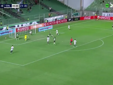 América MG sale con todo y le da el primer golpe a Colo Colo