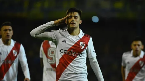 La nueva distinción de Pablo Solari tras el doblete.