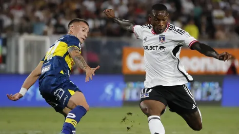 Benjamín Berríos vs Colo Colo. Crédito: Photosport