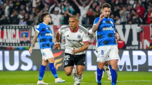 La felicidad de Benegas al volver a anotar con Colo Colo.