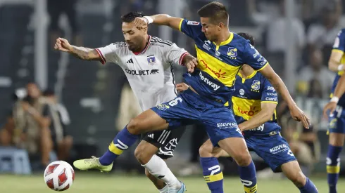 Álvaro Madrid vs Colo Colo. Crédito: Photosport