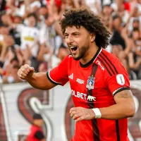 ¡Falcón sonríe en la previa de Colo Colo vs Everton!