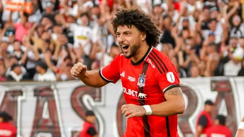 Maximiliano Falcón sonríe en Colo Colo.