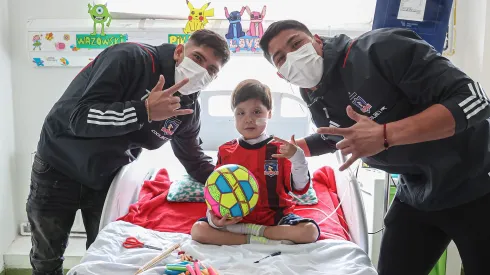 Emotiva visita de jugadores de Colo Colo para programa de los Panamericanos.