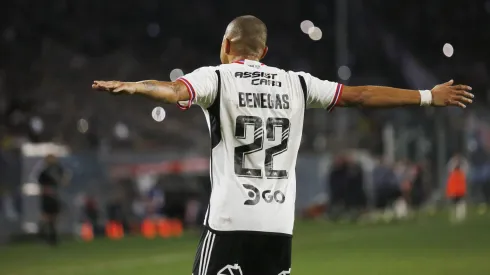 Leandro Benegas en Colo Colo. Crédito: Photosport