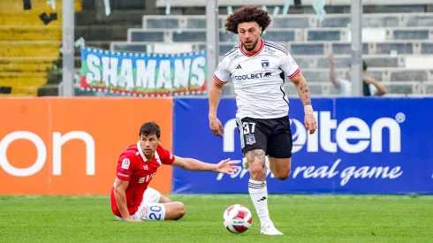 Maximiliano Falcón en Colo Colo. Crédito: Guille Salazar, DaleAlbo.