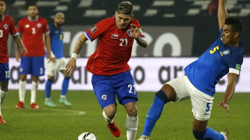Carlos Palacios en la Roja. Crédito: Photosport