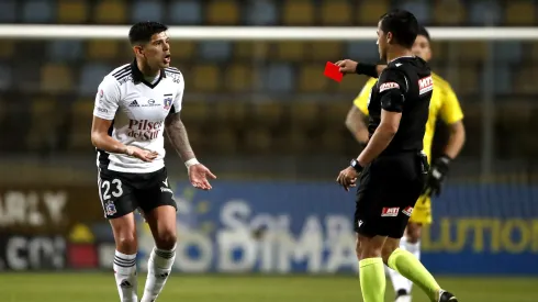 Felipe González ante Colo Colo. Crédito: Photosport