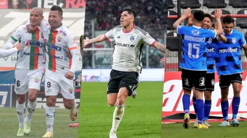 El fixture de Colo Colo, Cobresal y Huachipato.