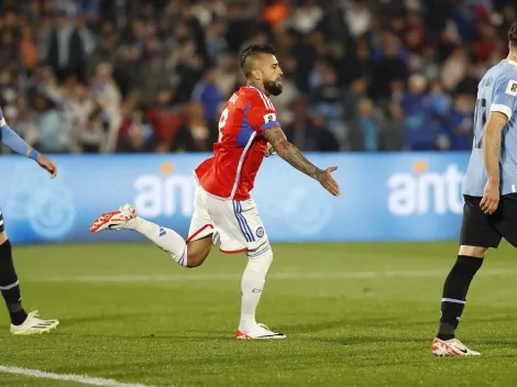 Guarello le hace un queque a Arturo Vidal