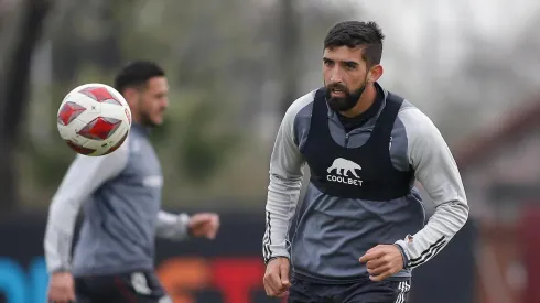 Emiliano Amor en Colo Colo. Crédito: Colo Colo.